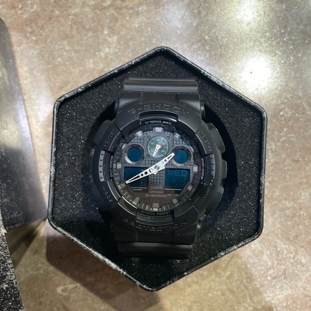 G-shock watch GA-100MB